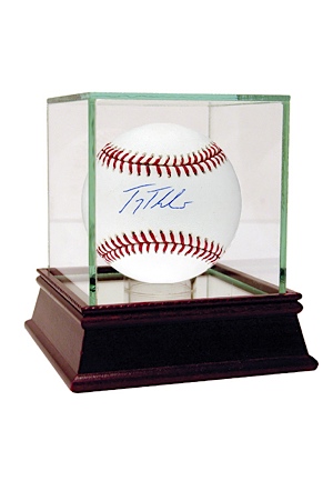 Troy Tulowitzki Autographed MLB Baseball (MLB Auth)